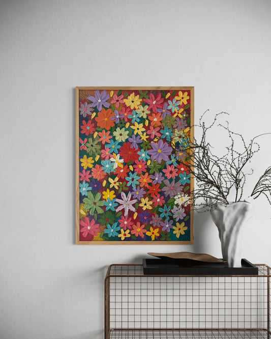 L'éclat du Printemps - 60cmx80cm