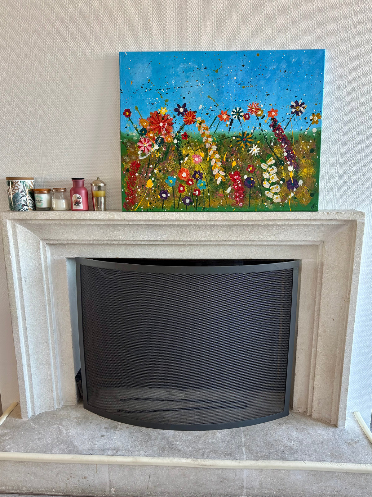 L'été fleuri - 65cmx50cm