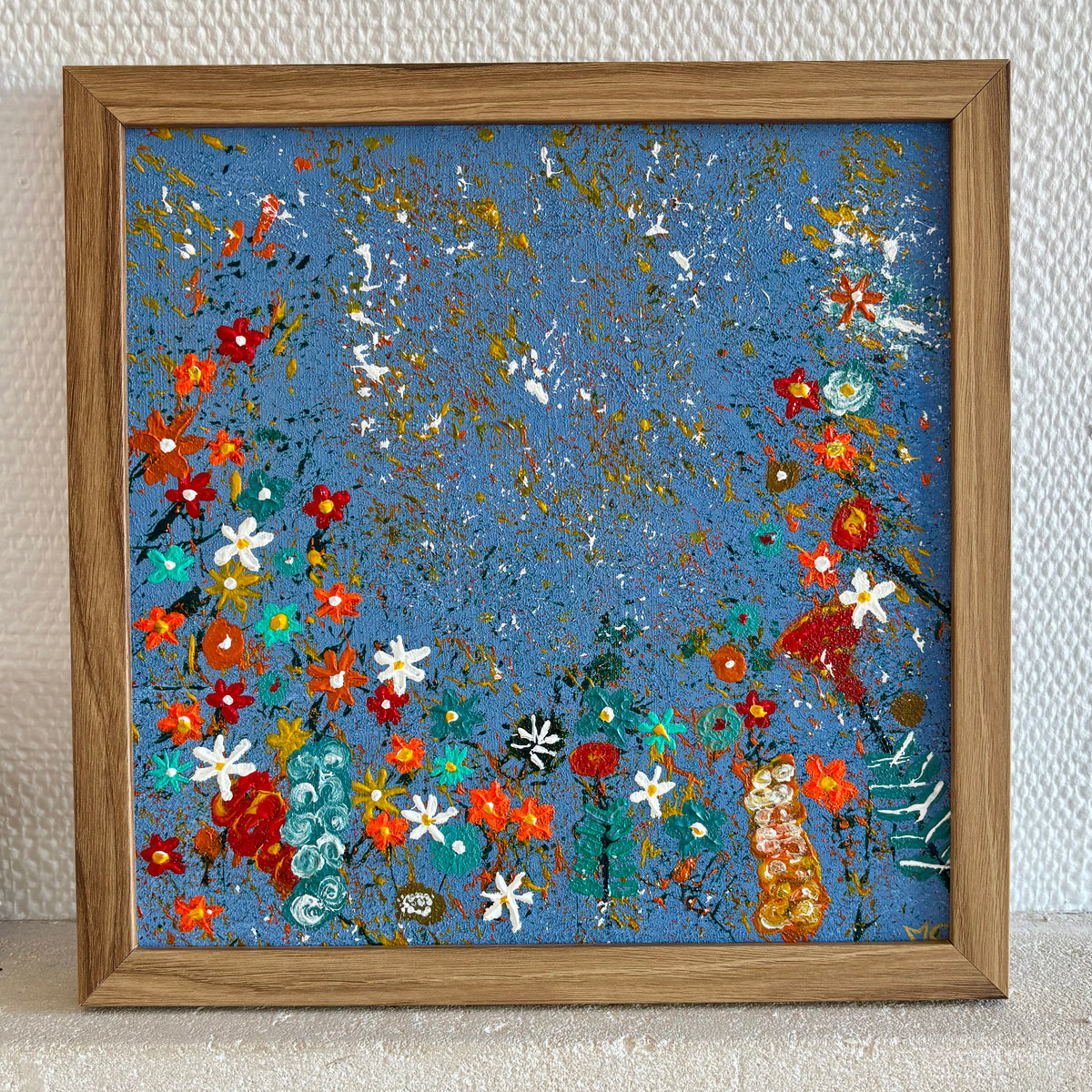 Ciel fleuri - 30cmx30cm
