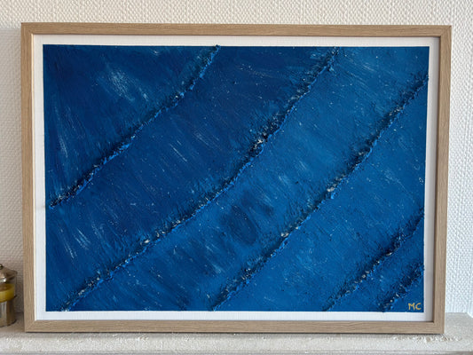 Les vagues Silencieuses - 50cmx70cm