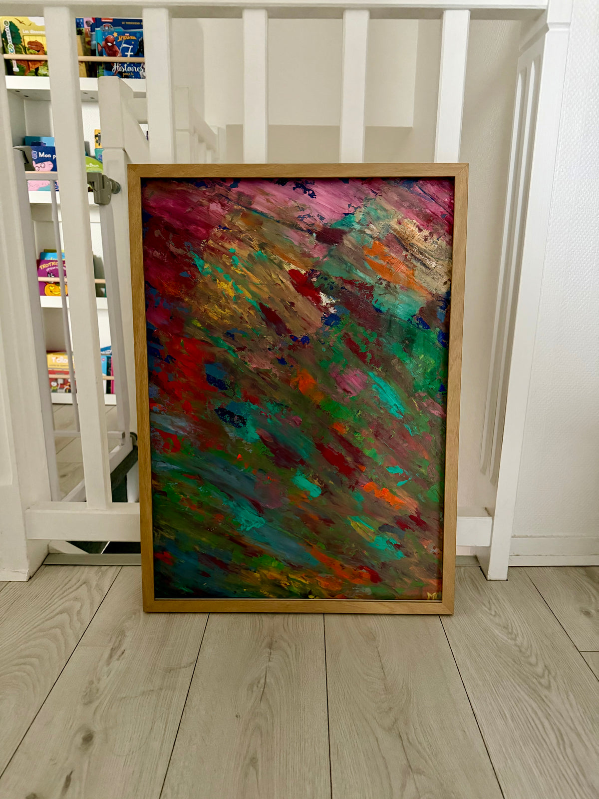 Tempête de couleurs - 70cmx50cm