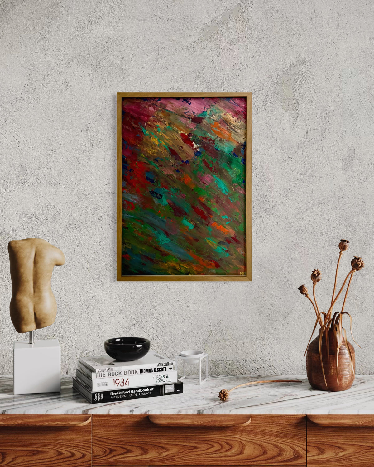 Tempête de couleurs - 70cmx50cm