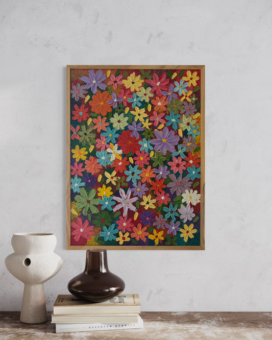 L'éclat du Printemps - 60cmx80cm