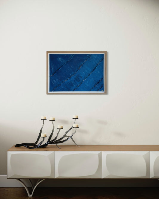 Les vagues Silencieuses - 50cmx70cm
