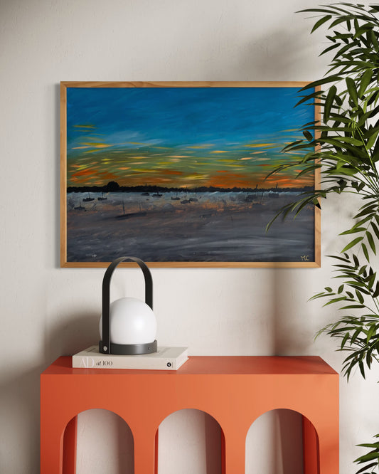Les voiles endormies - 60cmx80cm