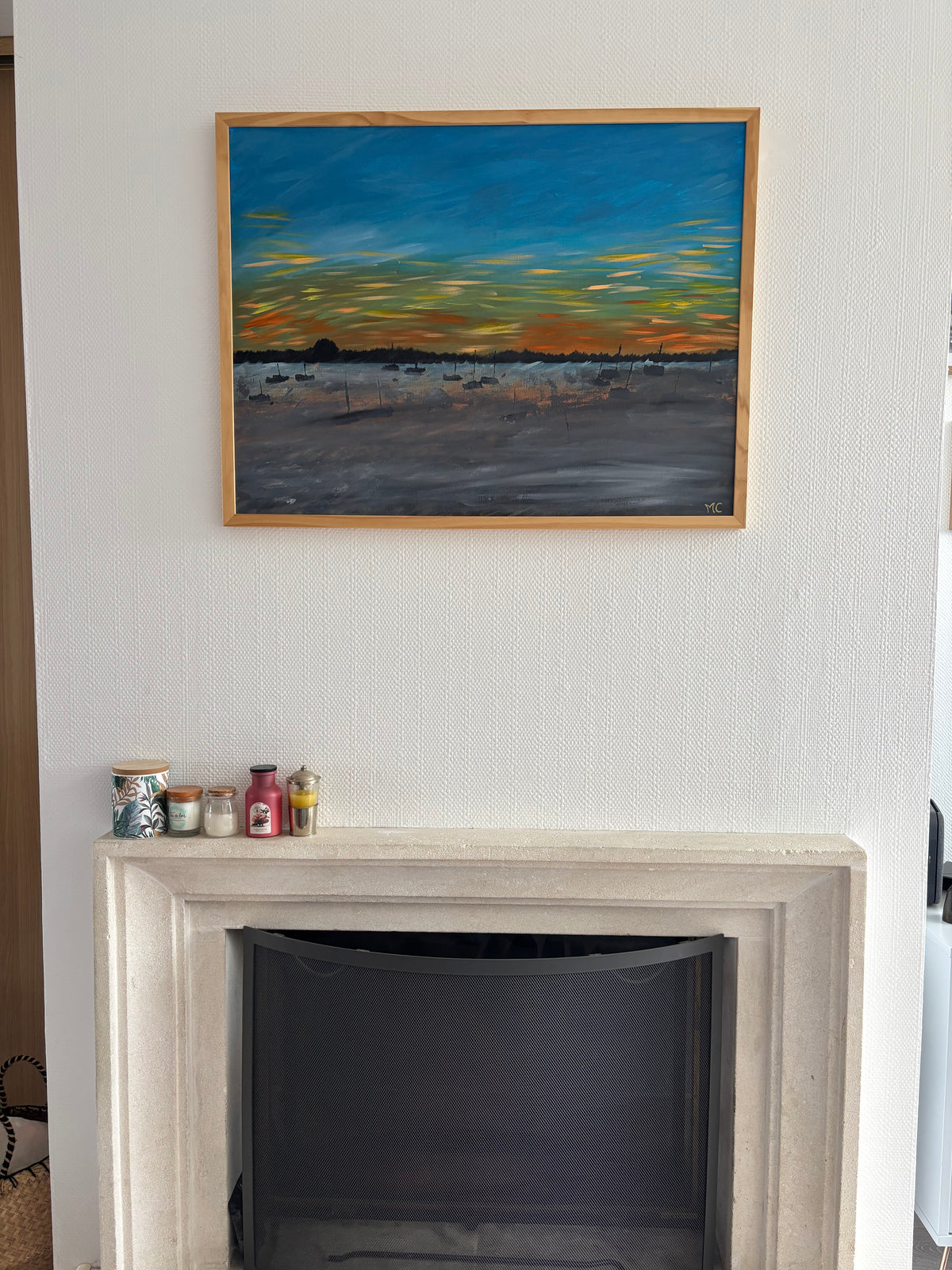 Les voiles endormies - 60cmx80cm