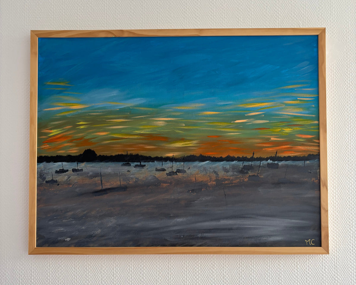 Les voiles endormies - 60cmx80cm