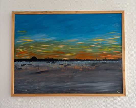 Les voiles endormies - 60cmx80cm