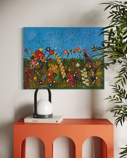 L'été fleuri - 65cmx50cm
