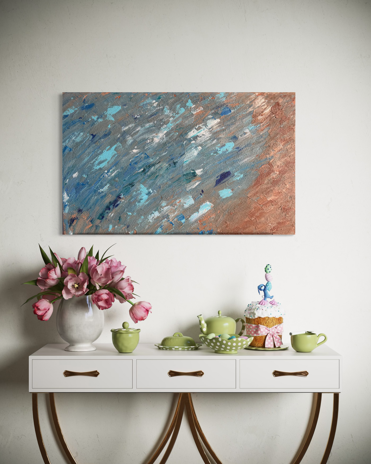 Entre deux marées- 38cmx61cm