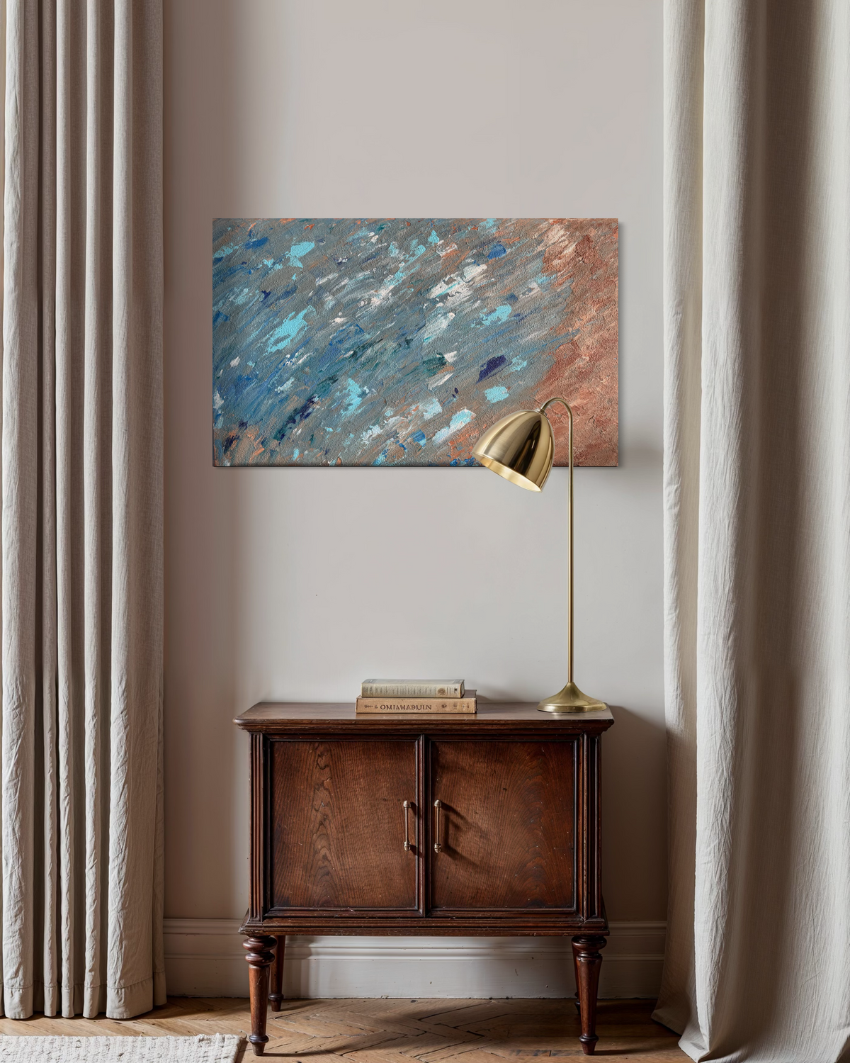 Entre deux marées- 38cmx61cm
