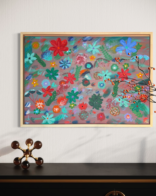 Fête Sauvage - 50x70