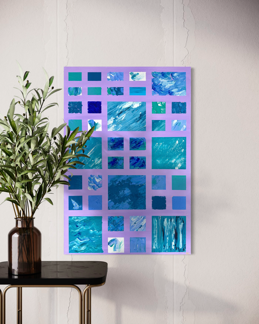 Fragments d'océan - 65cmx92cm