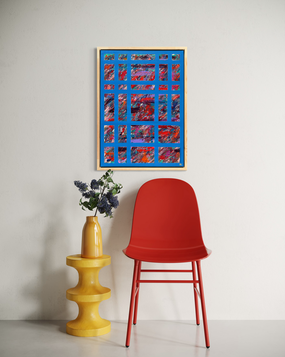 Eclats fragmentés - 50cmx70cm