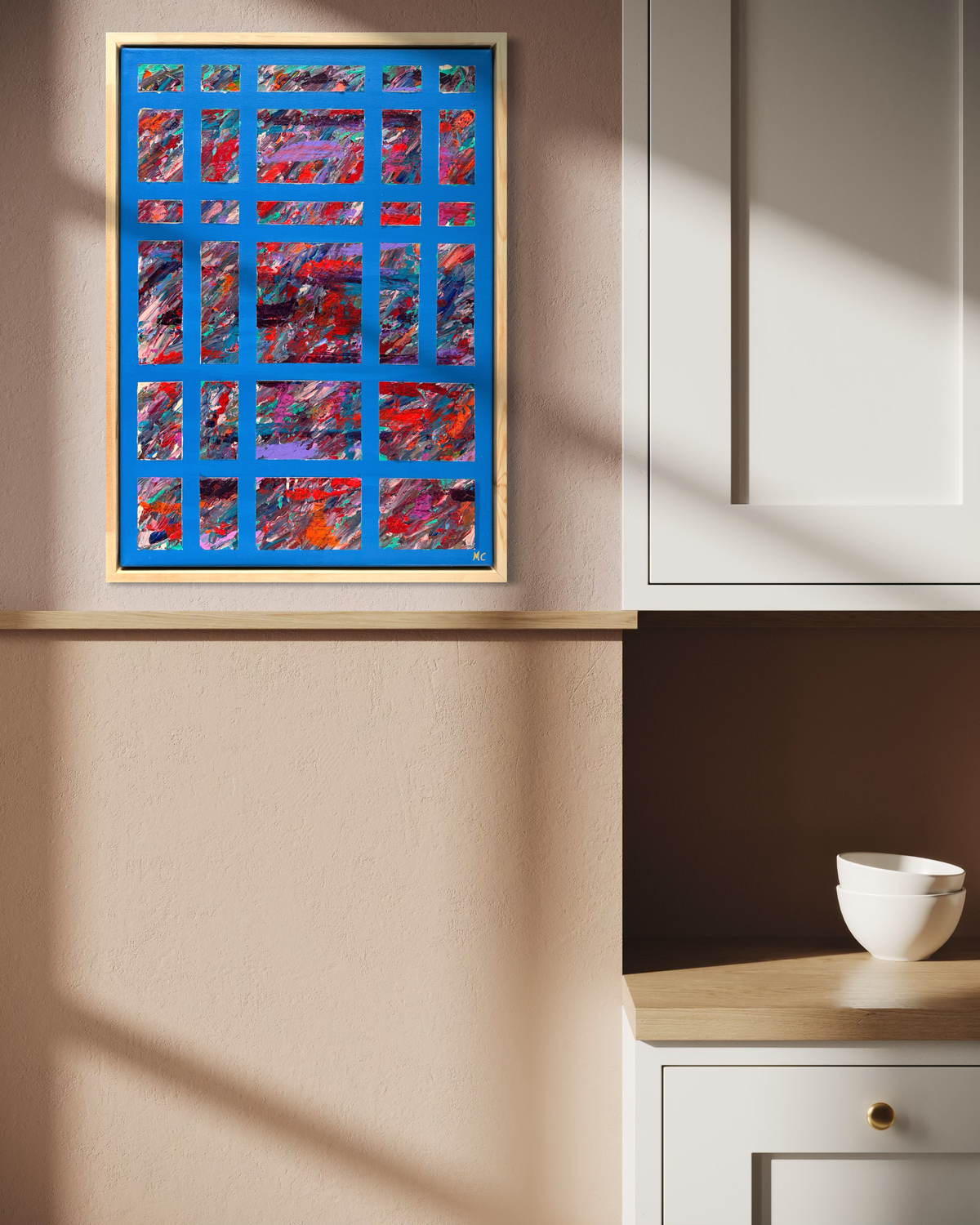 Eclats fragmentés - 50cmx70cm