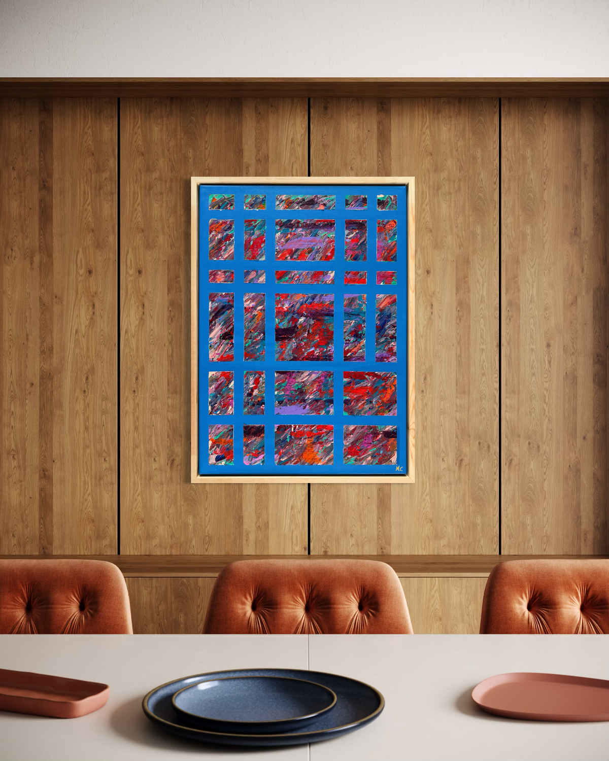 Eclats fragmentés - 50cmx70cm