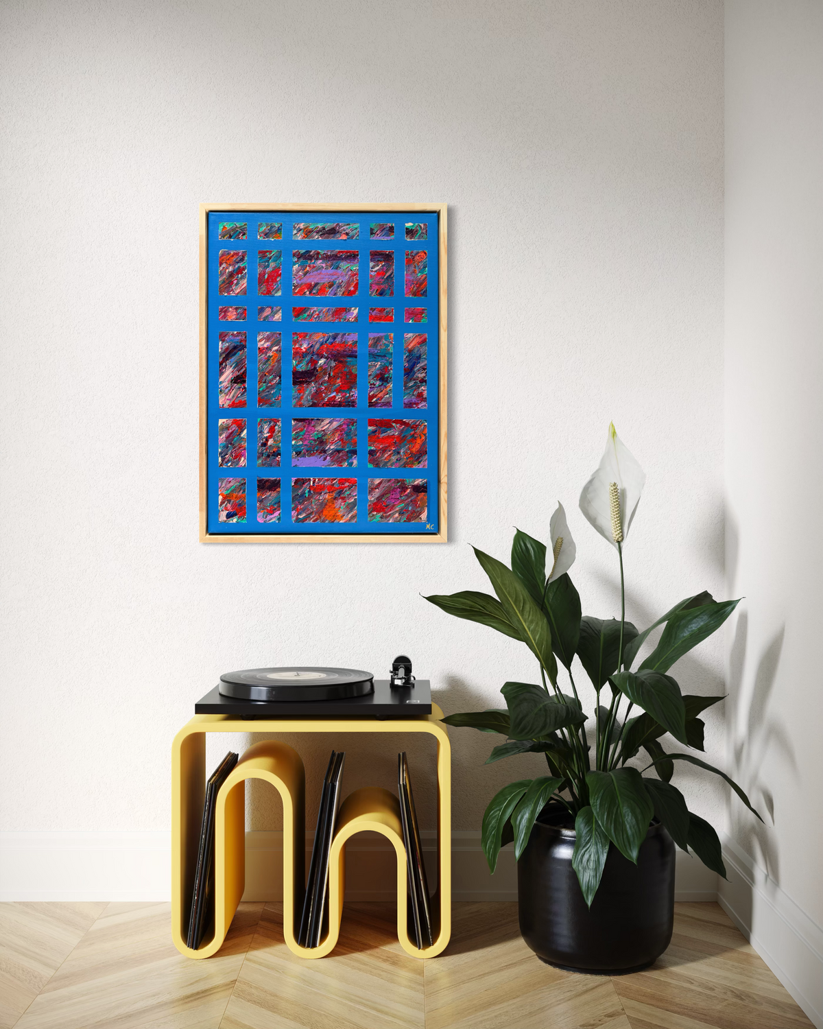 Eclats fragmentés - 50cmx70cm