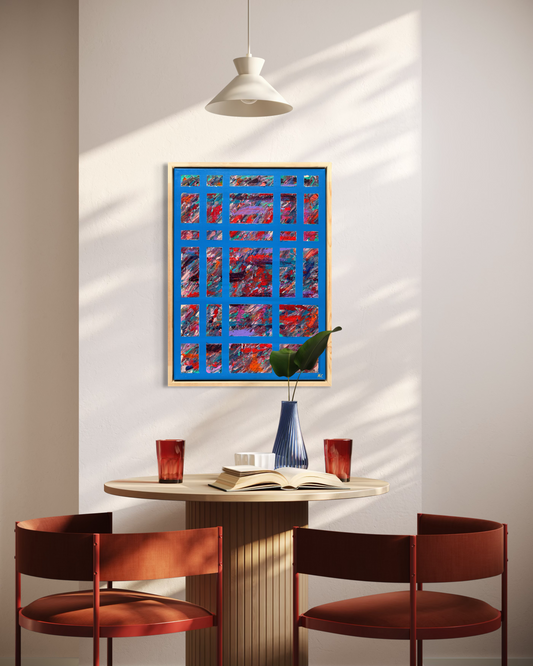 Eclats fragmentés - 50cmx70cm