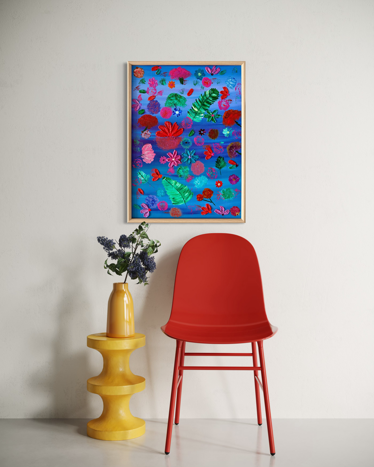 Murmures floraux - 50x70