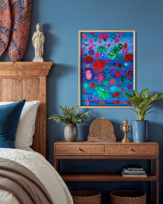 Murmures floraux - 50x70