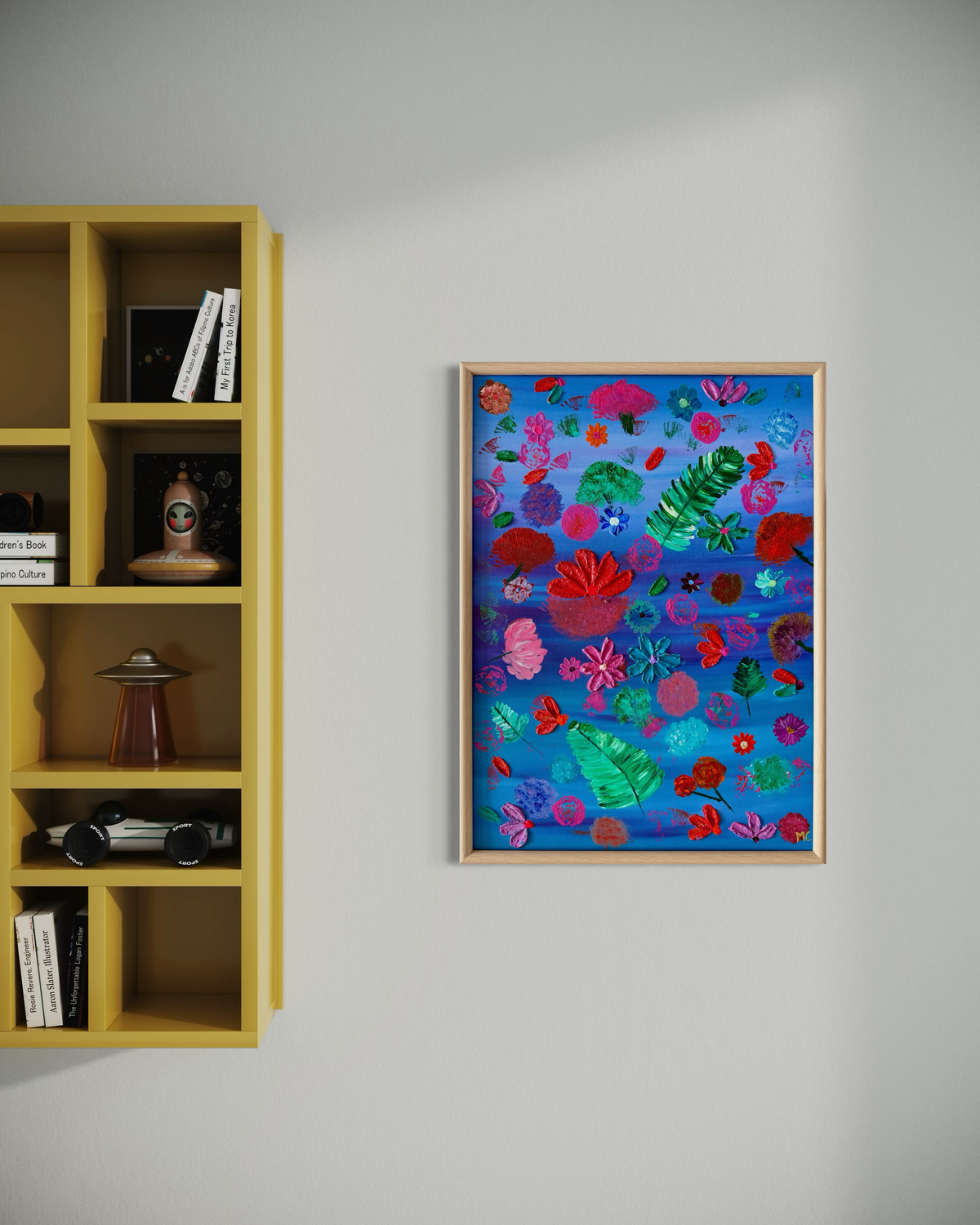 Murmures floraux - 50x70